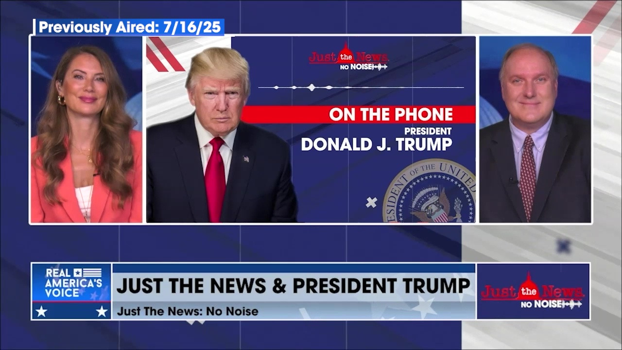 PRESIDENT TRUMP TALKED ABOUT SECURING THE BORDER AND MORE WITH JTN BACK IN JULY