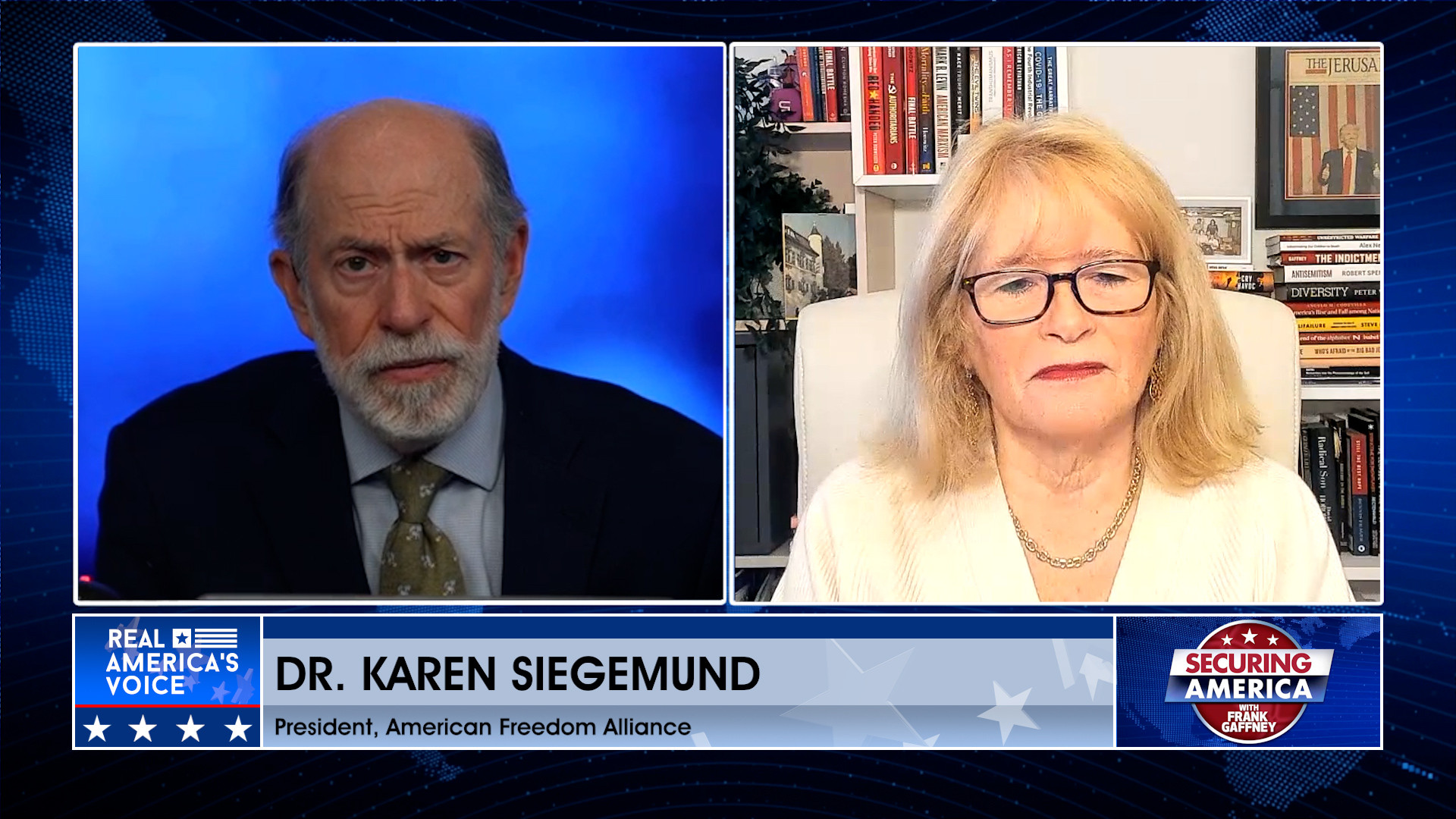 Frank Gaffney is by Dr. Karen Siegemund Pt. 1