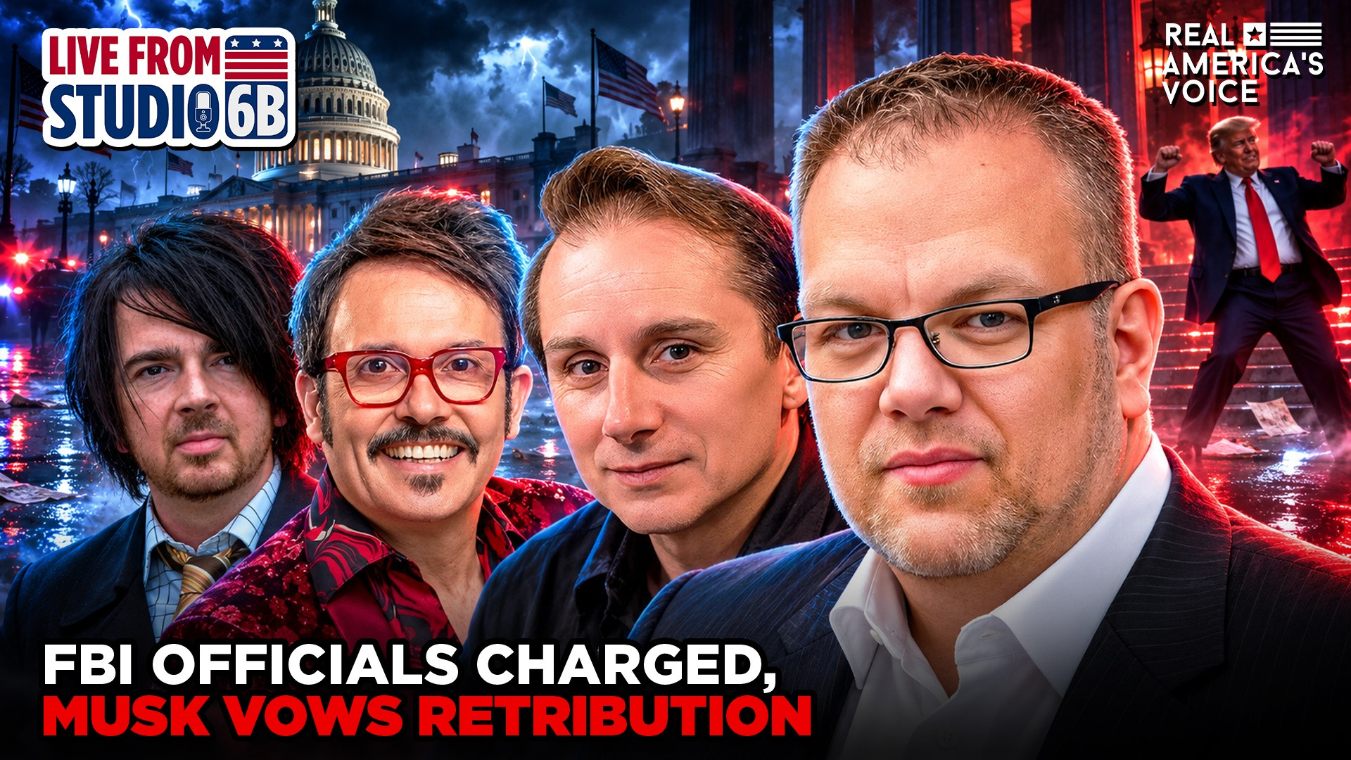6 - Damon pays bills, Sharpton on Midterms, Trump on Rove, bashes shrill reporter