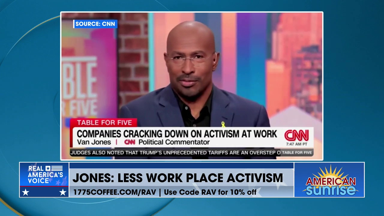 VAN JONES: LESS WORK PLACE ACTIVISM