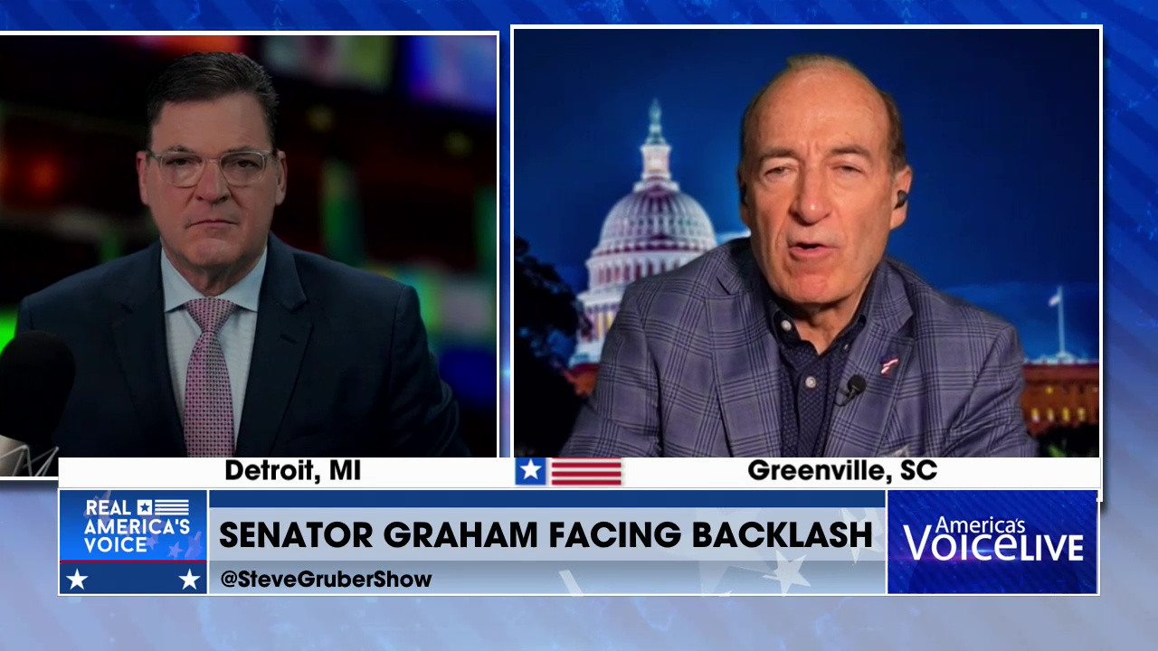 SENATOR LINDSEY GRAHAM IS FACING BACKLASH OVER COMMENTS ABOUT THE WAR IN IRAN