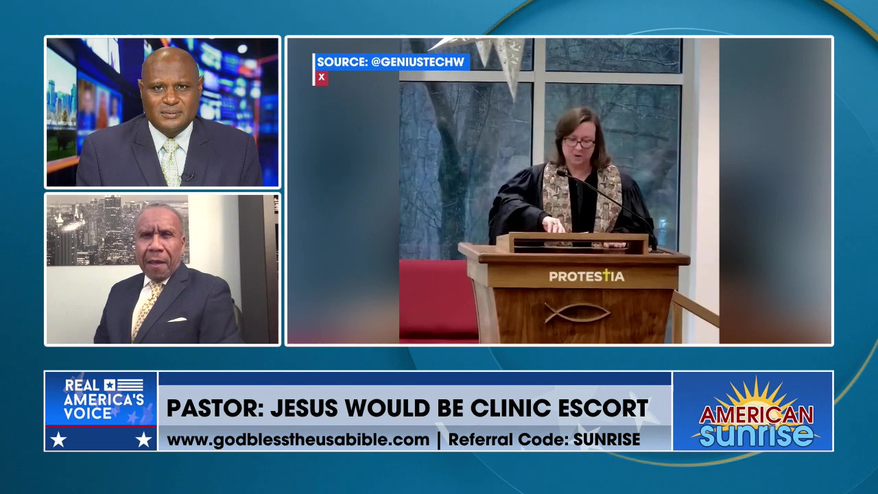 PASTOR: JESUS WOULD BE CLINIC ESCORT