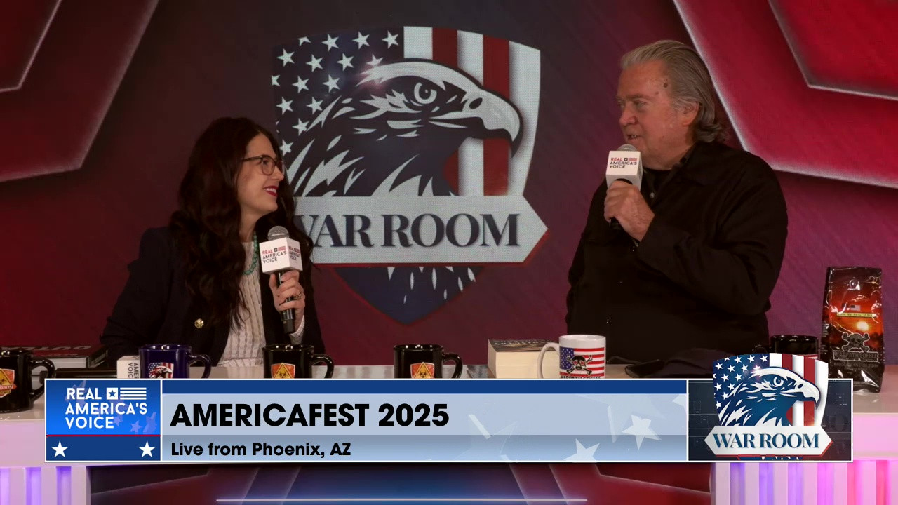 THE WAR ROOM WITH STEPHEN K. BANNON LIVE AT AMERICAFEST, EPISODE 5013 PART 3