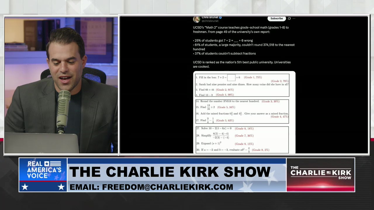 THE CHARLIE KIRK SHOW, PART 3