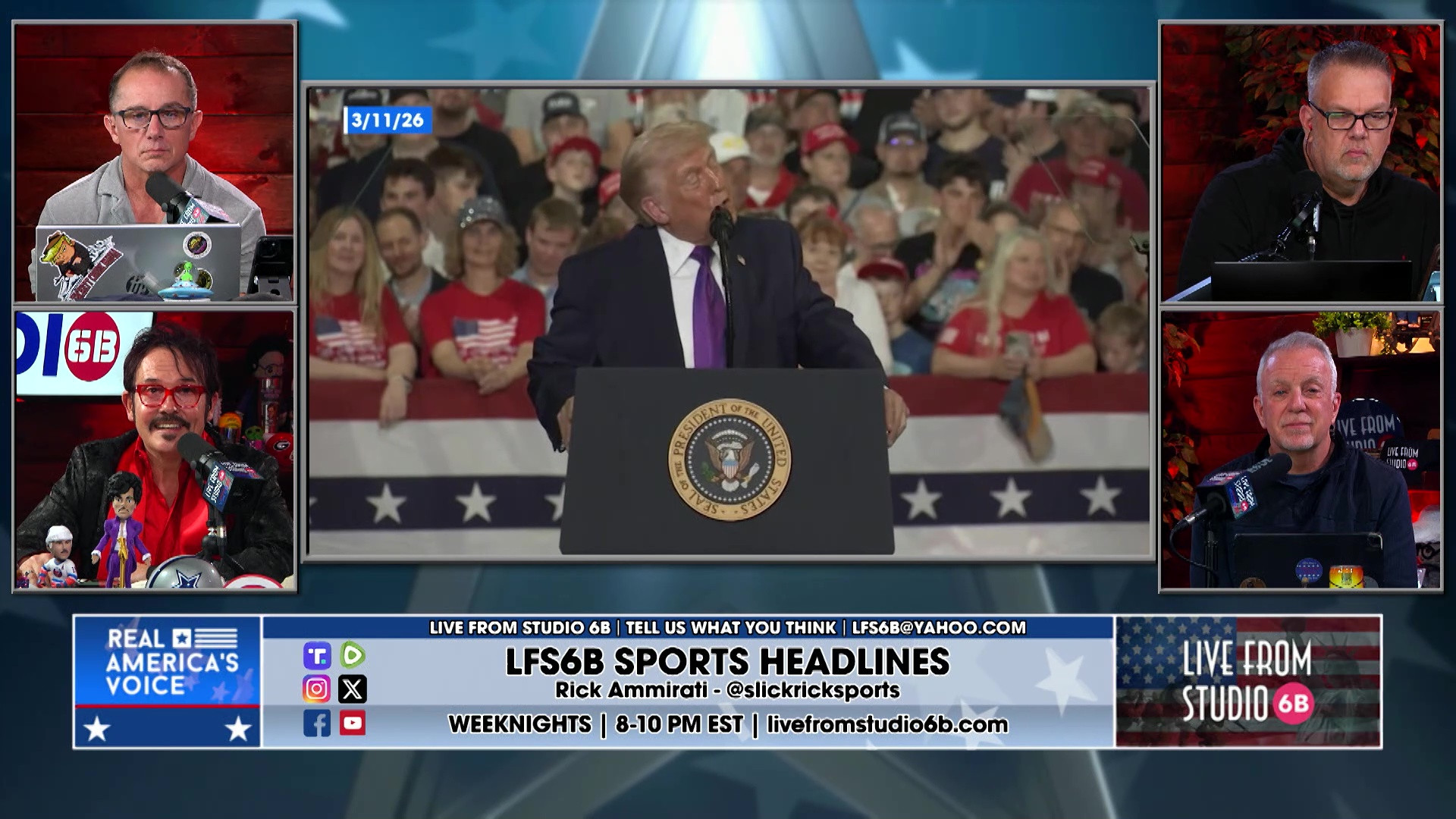 3-12-26 7 - Camryn Kinsey talks taxes, Vin adds on, Slick has Sports, Running for office