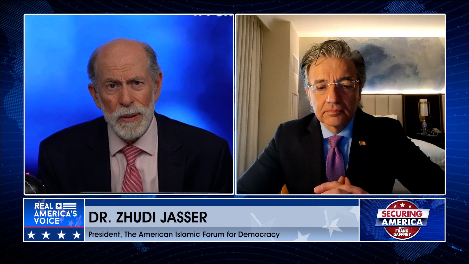Frank Gaffney is by Dr. Zhudi Jasser Pt. 1