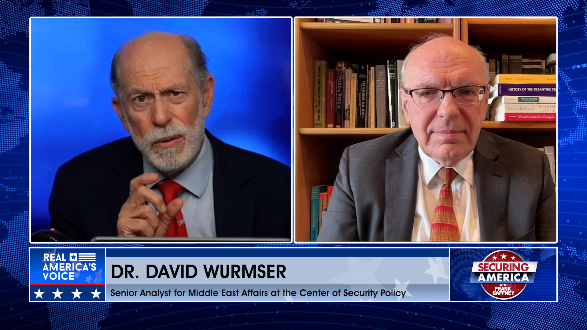 Frank Gaffney is joined by Dr. David Wumser Pt. 1