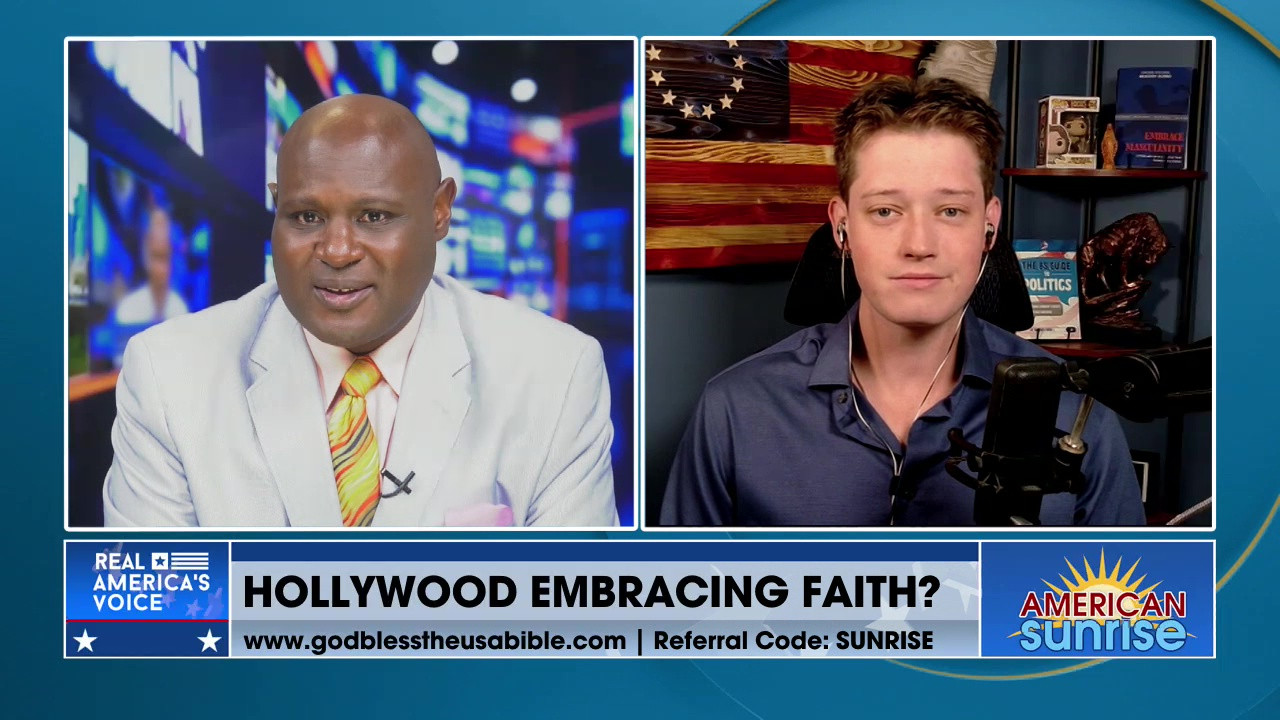 HOLLYWOOD EMBRACING FAITH?