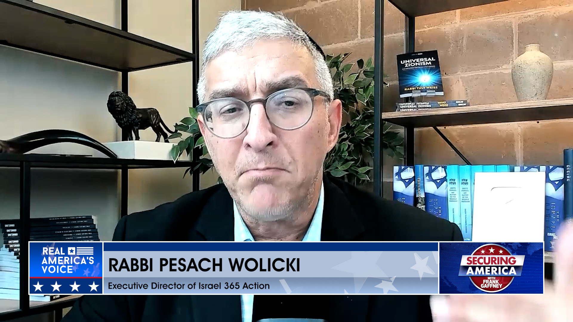 Frank Gaffney is joined by Rabbi Pesach Wolicki Pt. 2