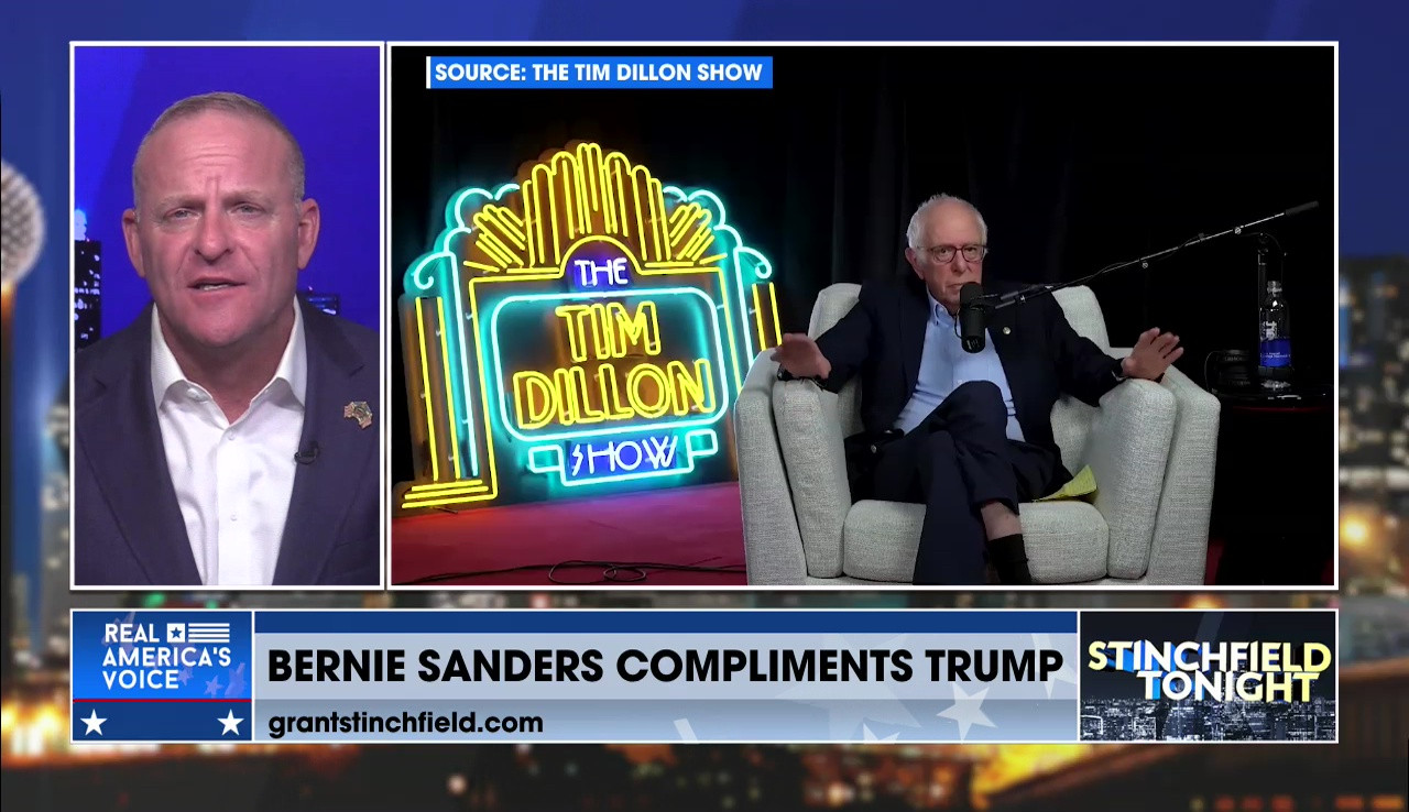 BERNIE GIVES PROPS TO TRUMP OVER BORDER