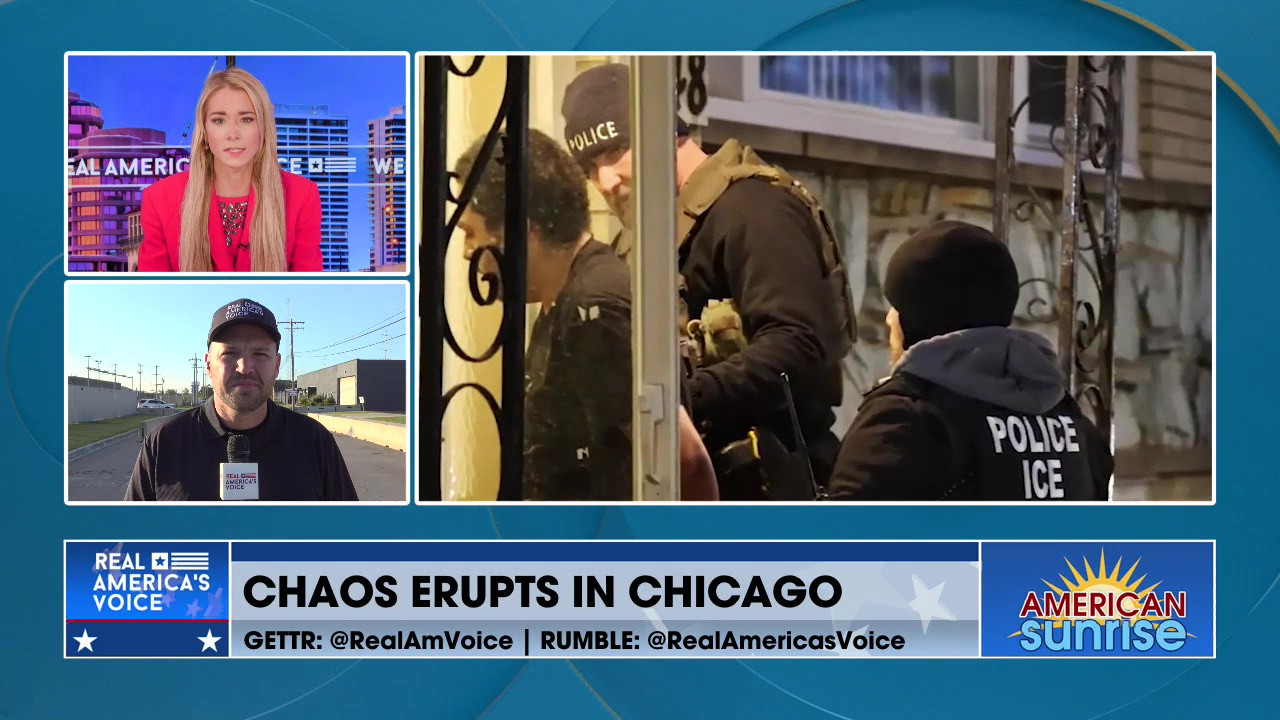CHAOS ERUPTS IN CHICAGO