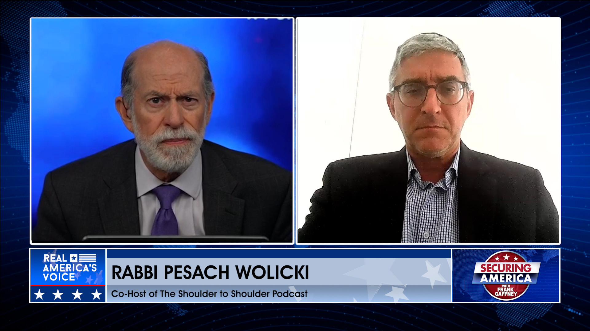 Frank Gaffney is by Rabbi Pesach Wolicki Pt. 1