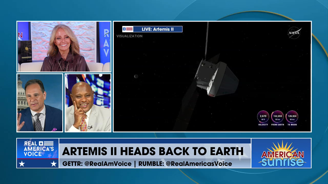 ARTEMIS II HEADS BACK TO EARTH