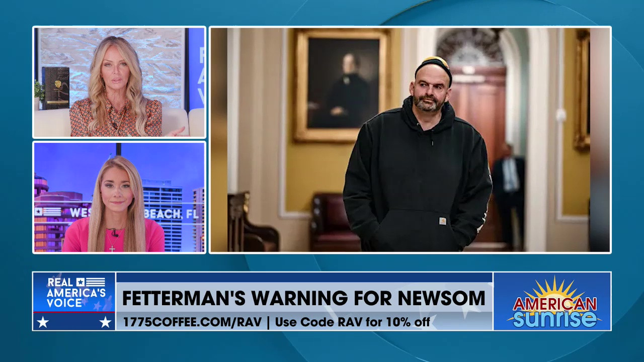 FETTERMAN'S WARNING FOR NEWSOM
