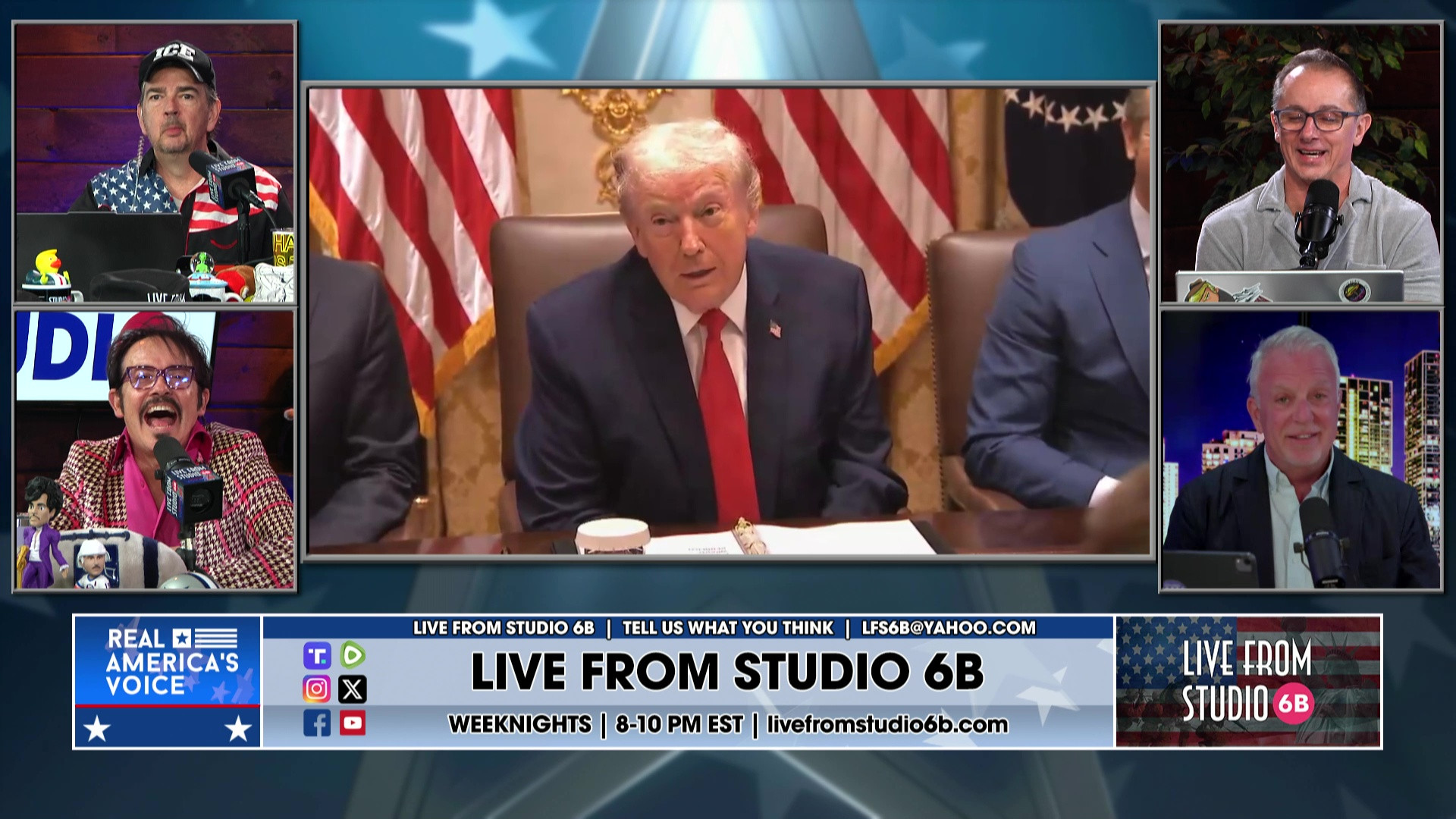 1-29-26 1 - KDJ and Vin join the Ricks, Vin tells tales, Trump Cabinet meeting today