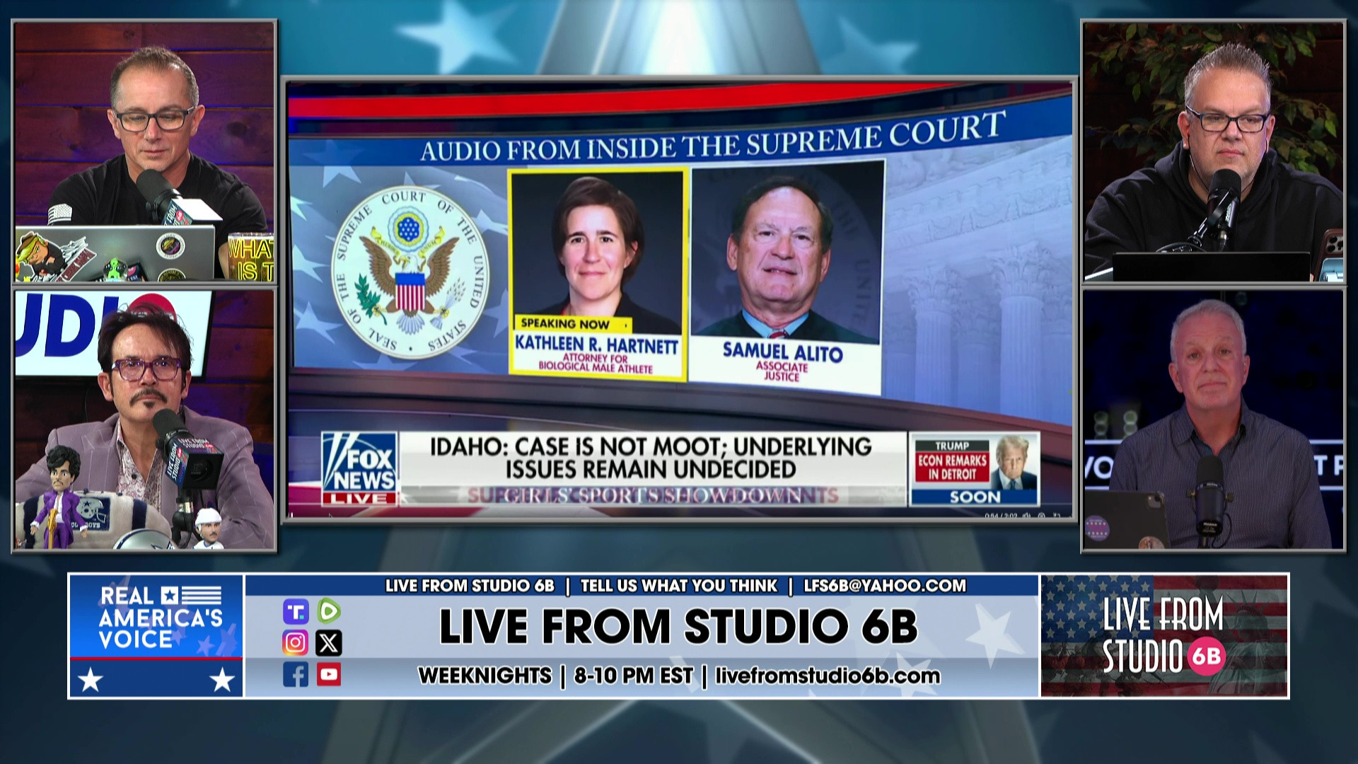 1-13-26 6 - Picking back up with Alito, discussion, Slick has Sports