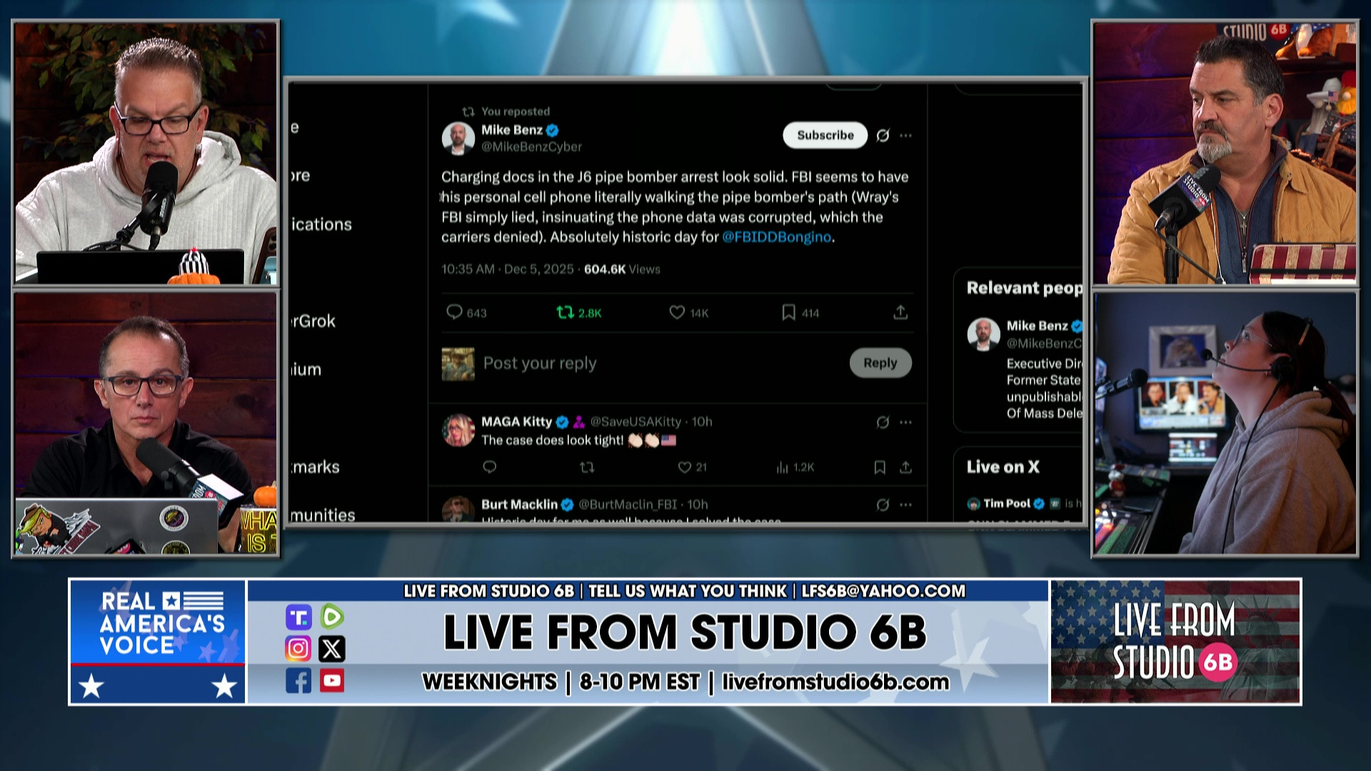 12-5-25 5 - DC Pipe Bomber details update, discussion