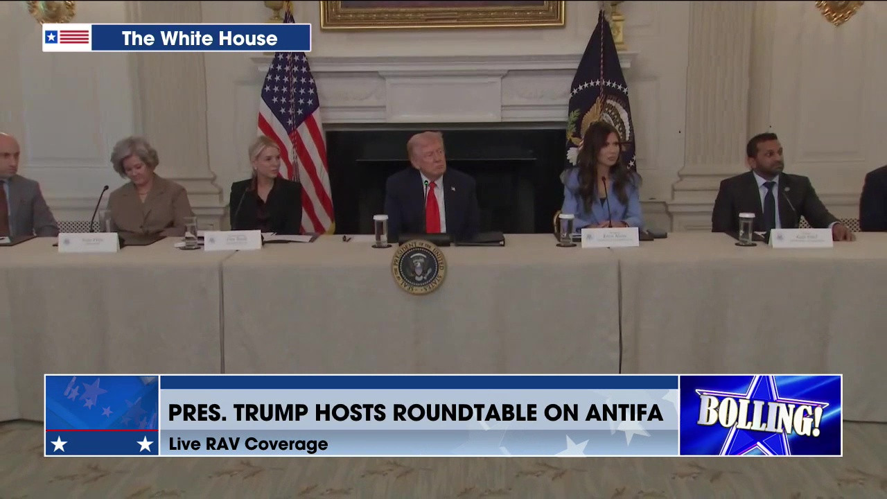 PRES. TRUMP HOSTS ROUNDTABLE ON ANTIFA