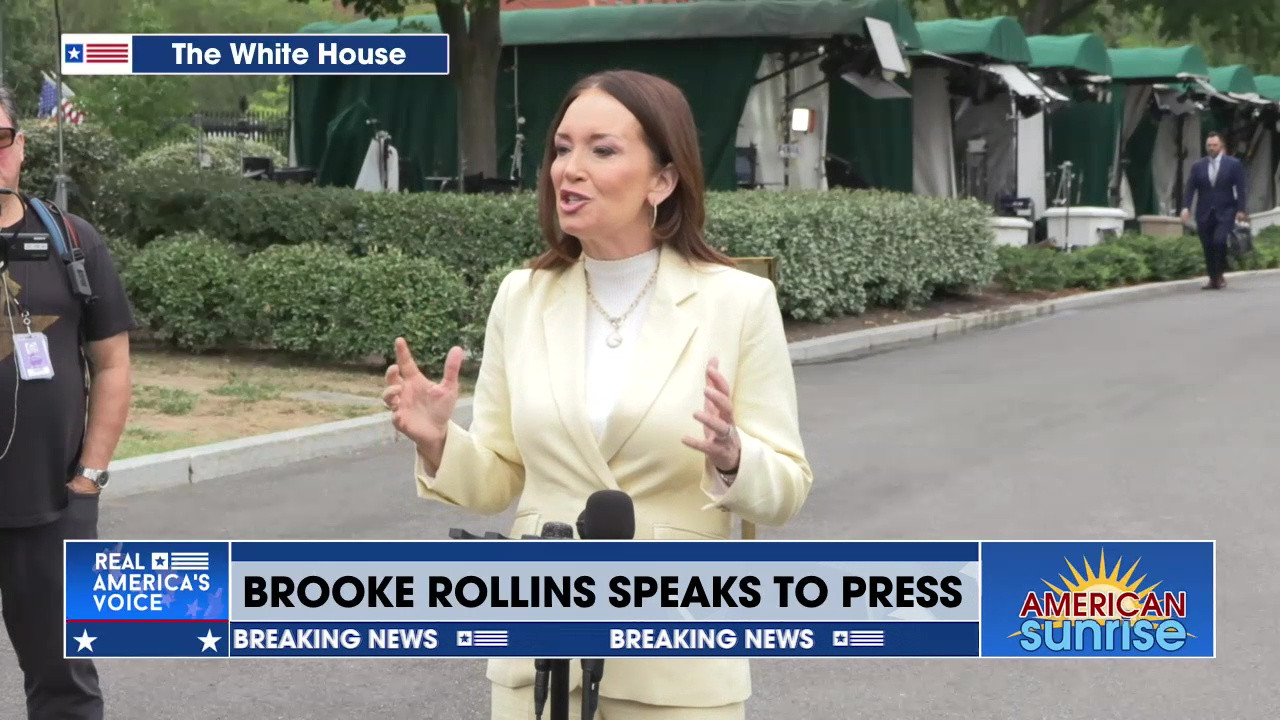 AGRICULTURE SECRETARY ROLLINS SPEAKS TO PRESS
