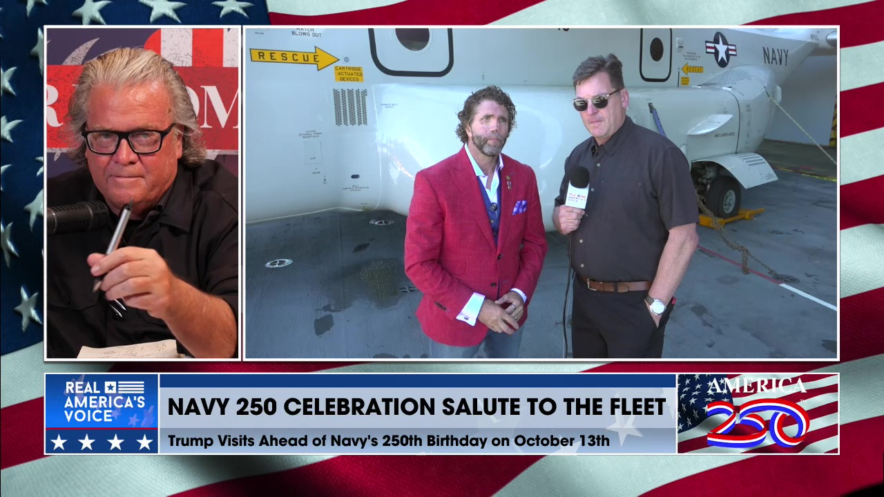 THE WAR ROOM WITH STEPHEN K. BANNON - NAVY 250 SPECIAL PART 9