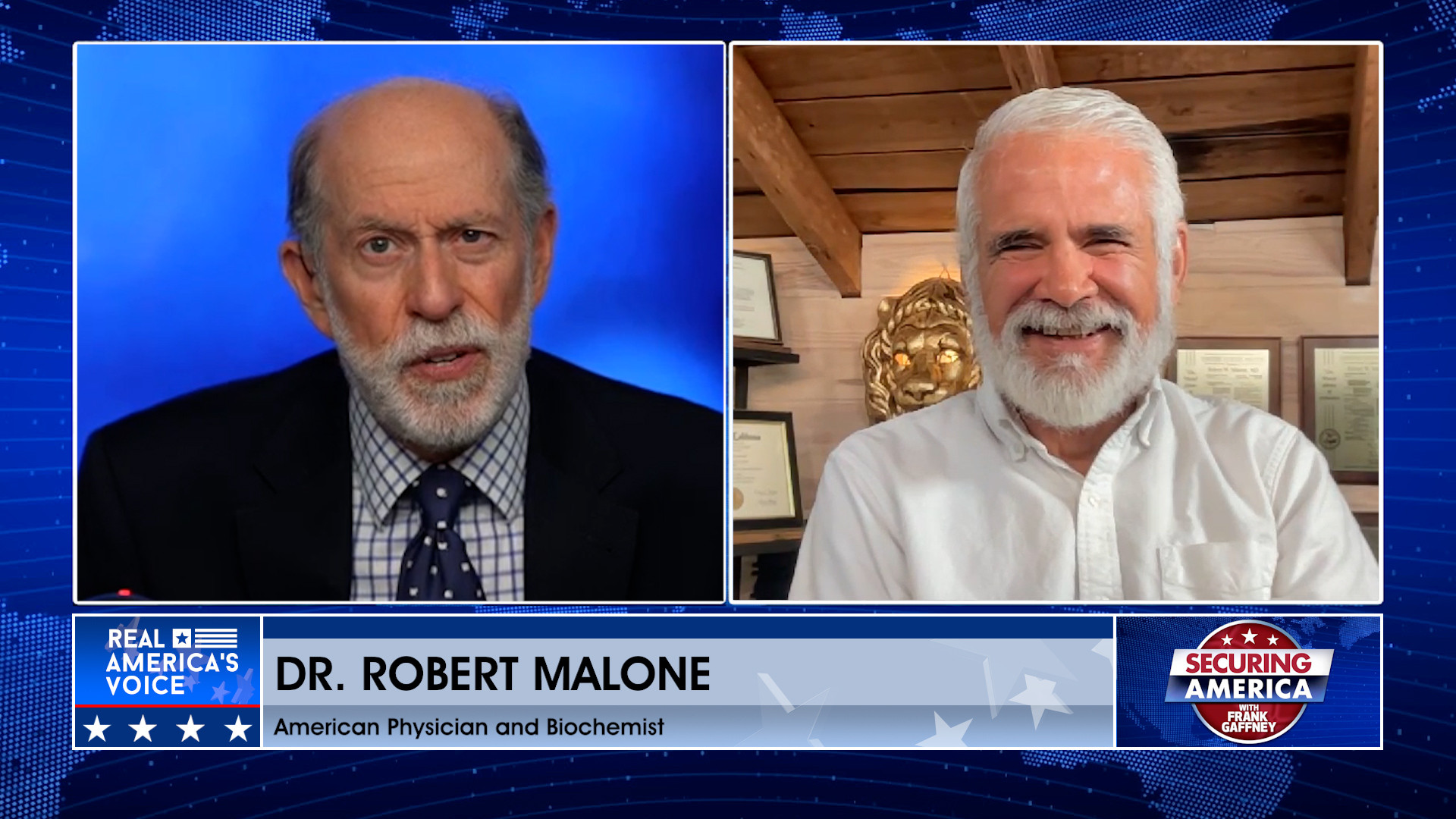 Frank Gaffney is joined by Dr. Robert Malone Pt. 1