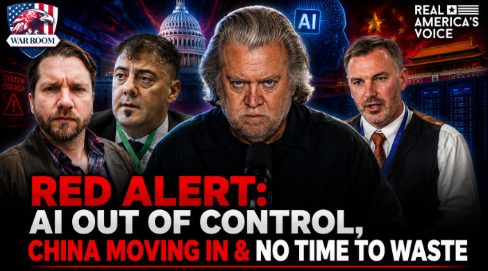 RED ALERT: AI OUT OF CONTROL, CHINA MOVING IN & NO TIME TO WASTE