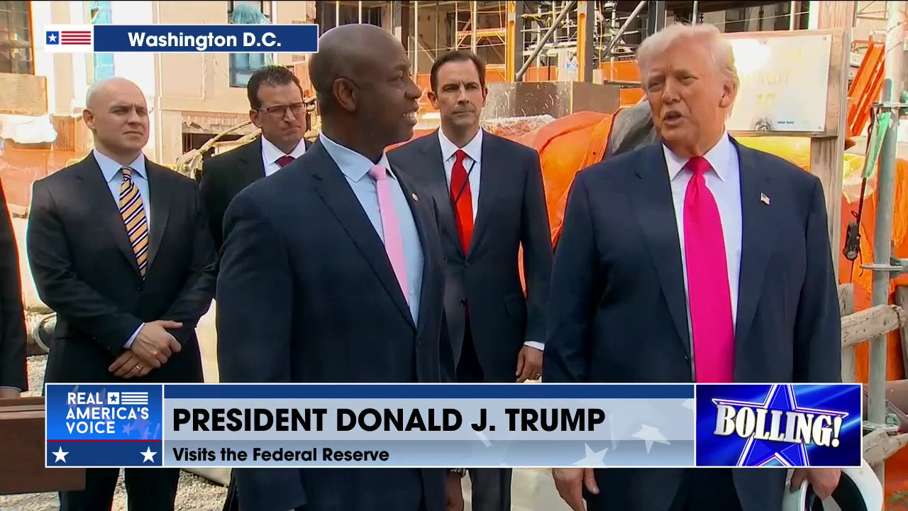 PRESIDENT DONALD J. TRUMP VISITS THE FEDERAL RESERVE 