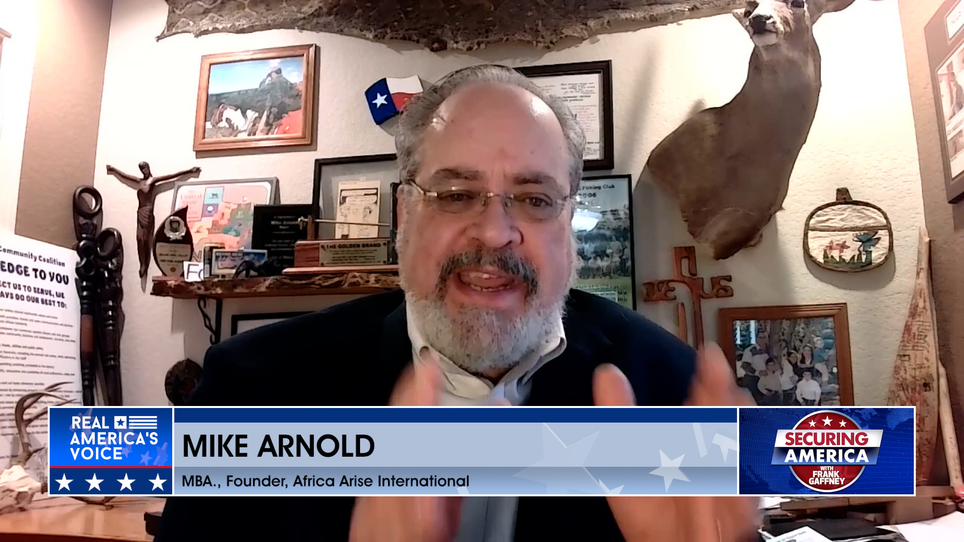 Frank Gaffney is by With Dede Laugesen, MikeArnold, Douglas Burton & Stephen Osemwegie Pt. 3