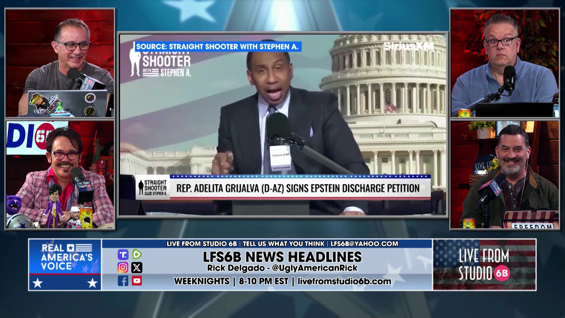 3-4-26 7 -Phillip Patrick joins, Stephen A Smith on Epstein Files, House hides slush fund, Burchett