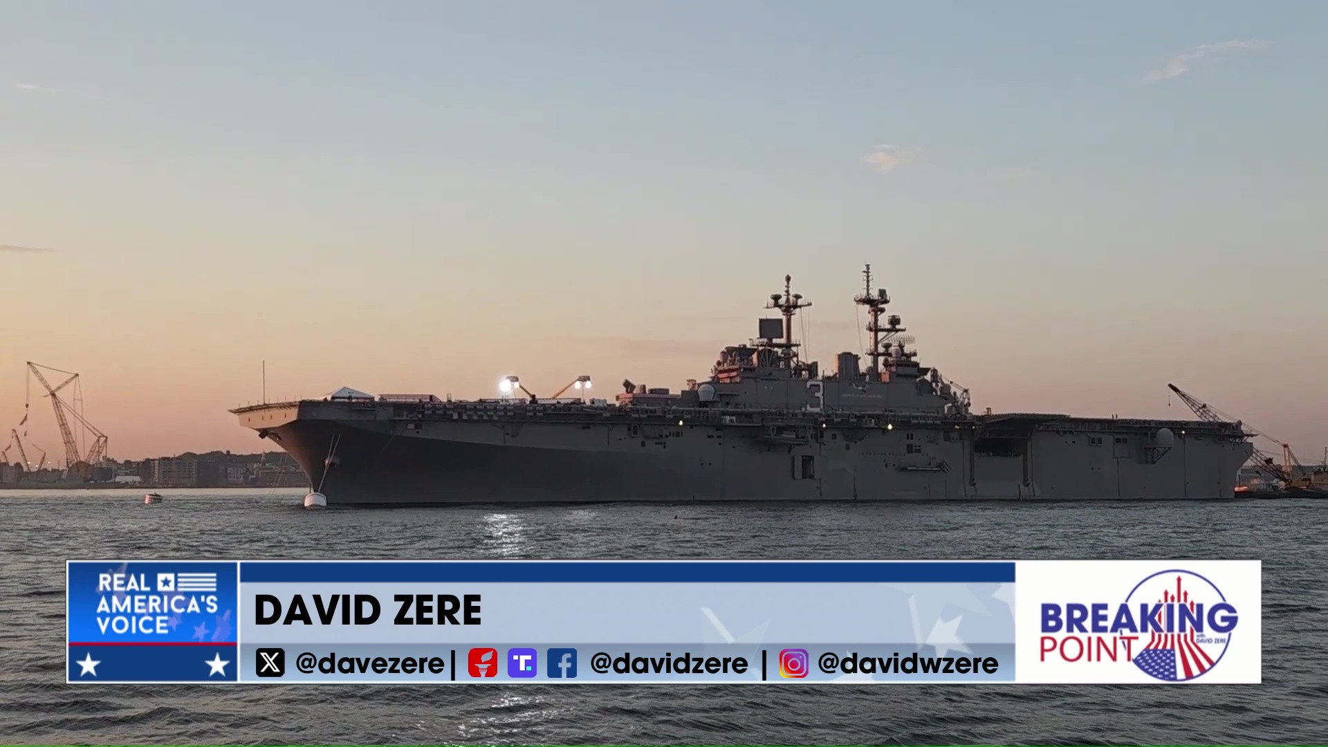 BP 7-11-26 D - Footage from the USS Kearsarge on July 4th and more with DOJ Reporter Kaelan Deese