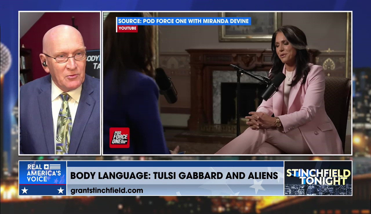 BODY LANGUAGE ANALYSIS: WHAT IS TULSI NOT TELLING US ABOUT ALIENS?