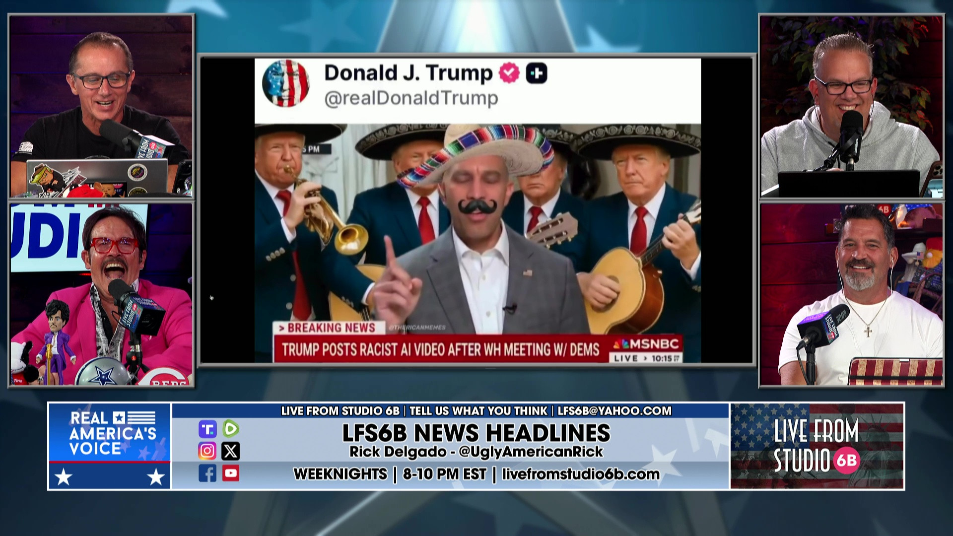 10-1-25 7 - Palmeri on Healthcare, Johnson vs Collins, Trump Memes Hakeem, Vance Response