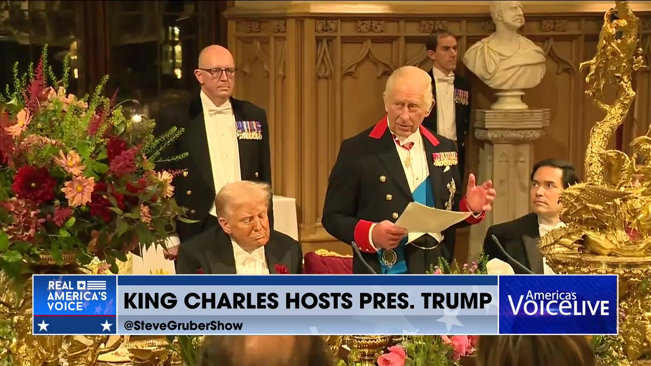 KING CHARLES HOSTS PRESIDENT TRUMP IN THE U.K.