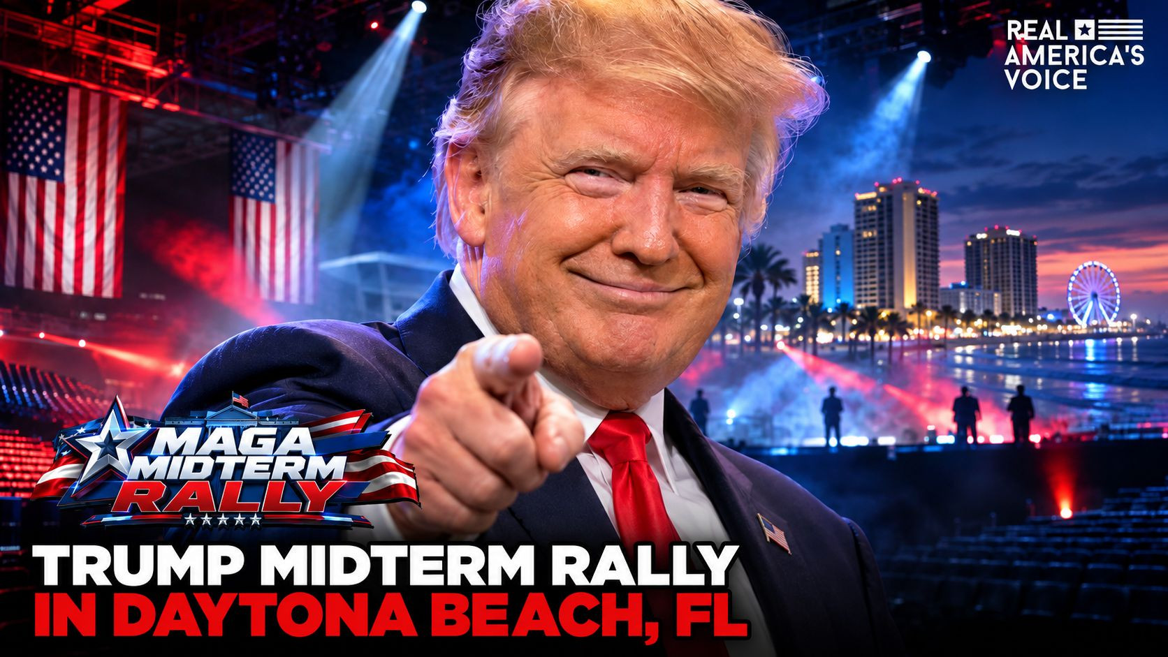 MIDTERM MAGA RALLY -- DAYTONA BEACH, FL PART 2