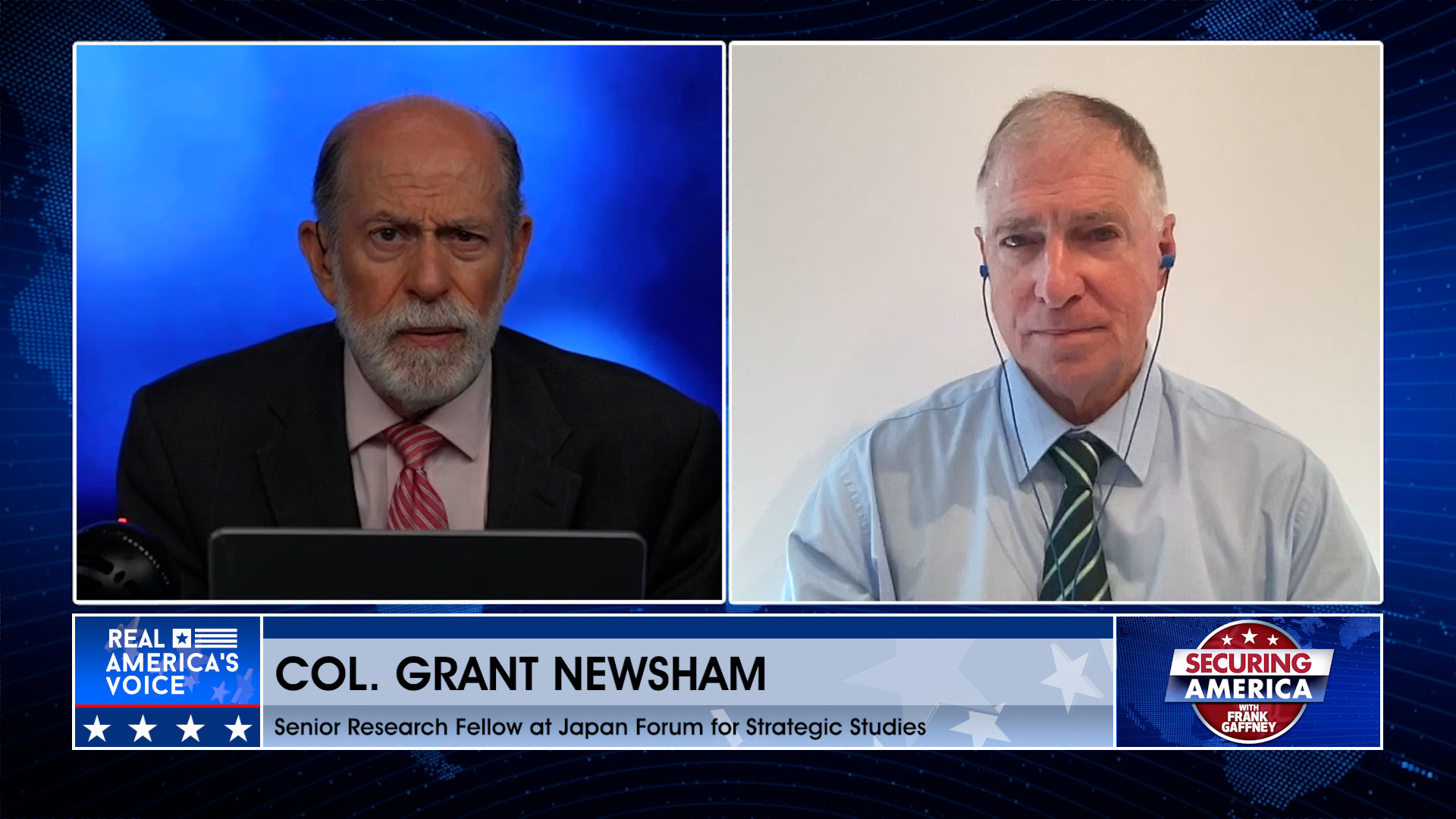 Frank Gaffney is joined by Col. Grant Newsham Pt. 1
