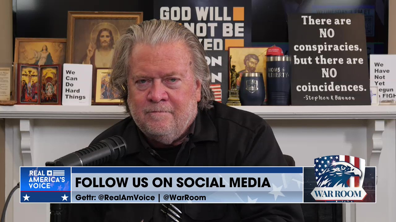 THE WAR ROOM WITH STEPHEN K. BANNON EPISODE 4896 PART 1