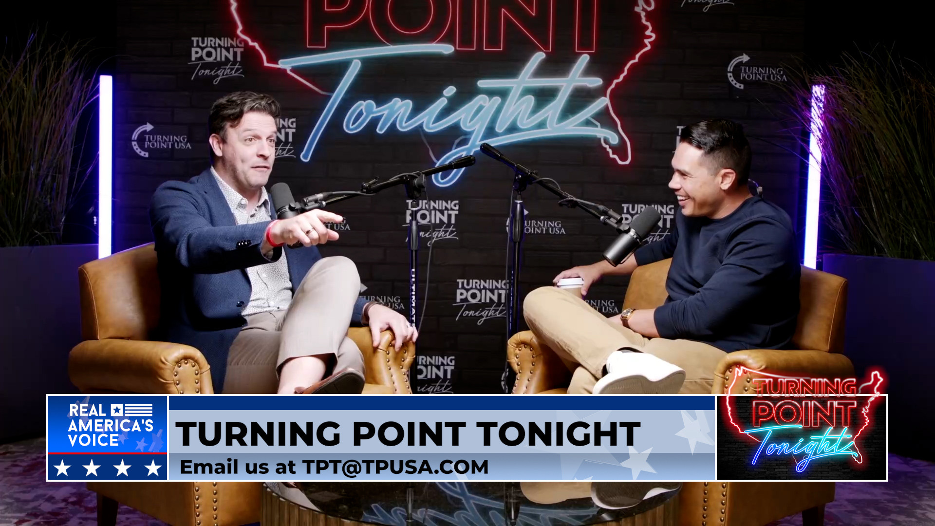 Jobob and Seth Gruber at AmFest!