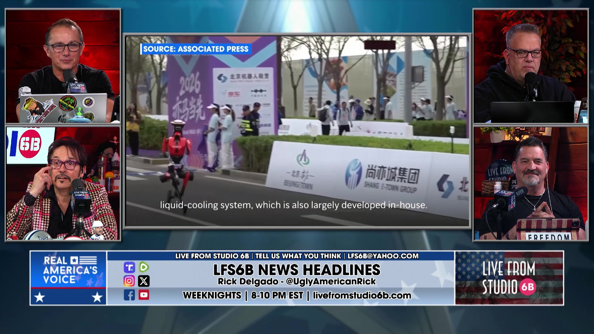 4-20-26 7 - Dr. Sarvis talks supplements, Rep Luna and Swalwell, Running Robots and Gout Gout