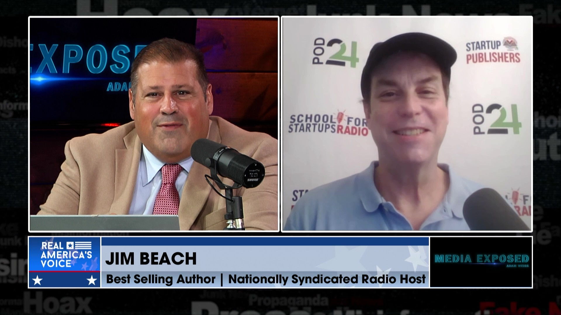ME 10-5-25 B - Jim Beach stays with David to talk Schumer, ICE, dems and illegals