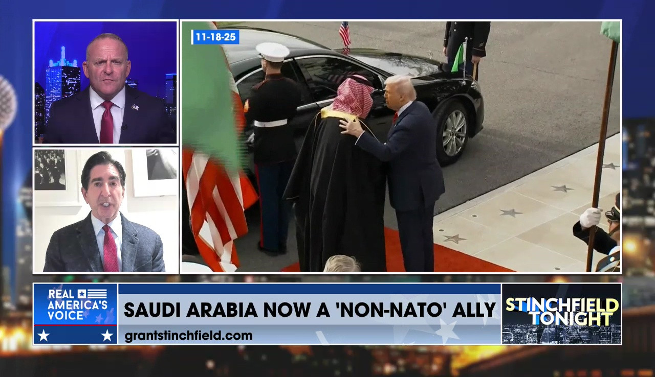 PRESIDENT TRUMP MEETS CROWN PRINCE OF SAUDI ARABIA