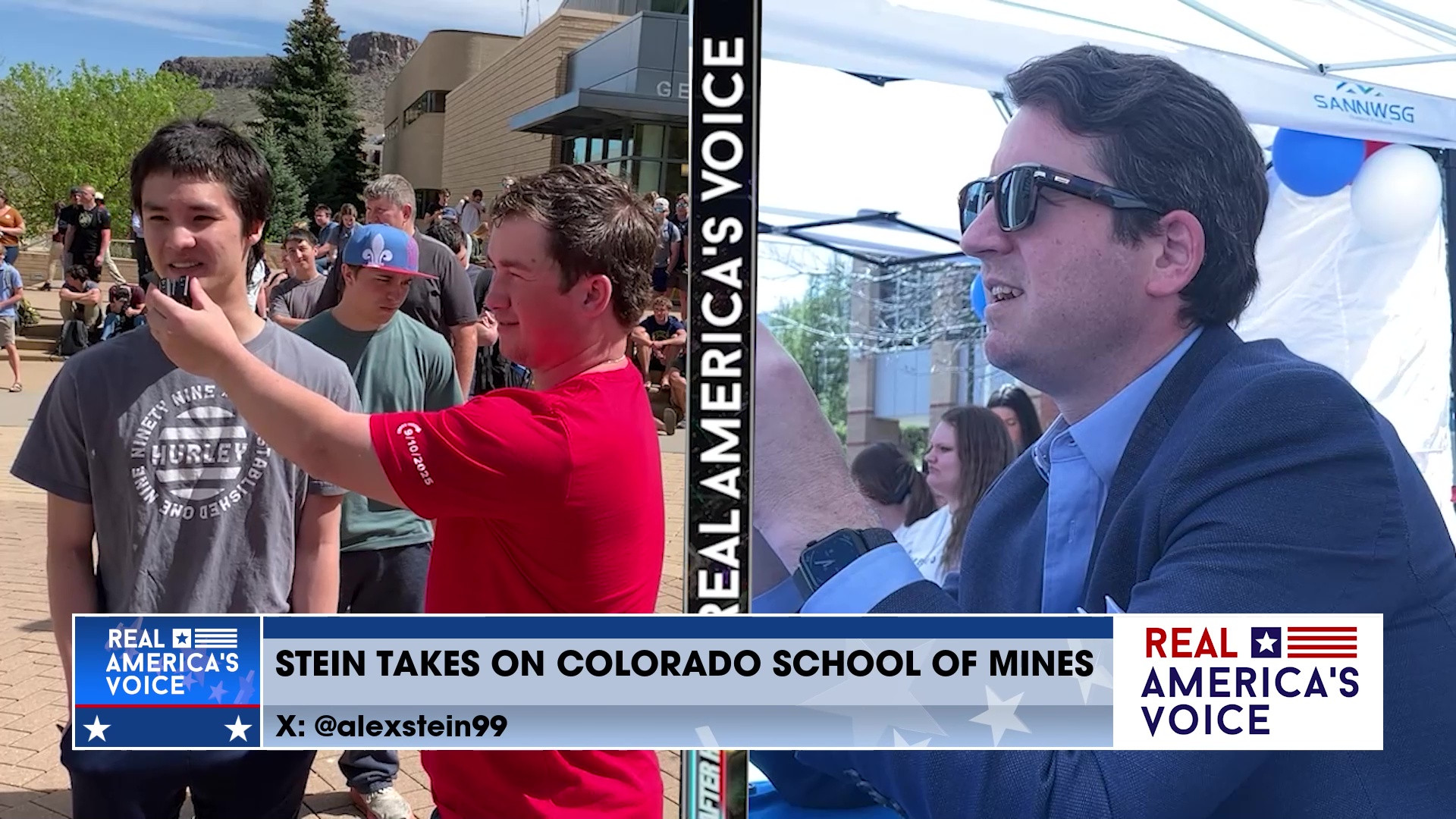 Alex Stein destroys woke Colorado students they did not see this coming