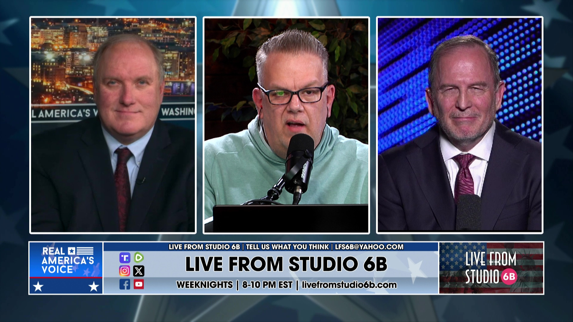 12-17-25 3 - Brian Glenn, John Solomon, David Zere, Mark Serrano join 6B to talk Trump address