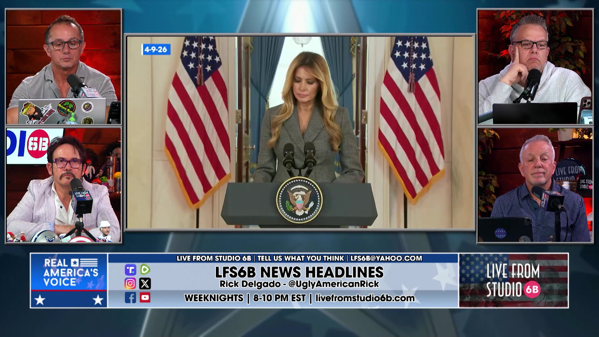 4-9-26 5 - School Districts and Gender, Slick has Sports, Melania issues Epstein statement