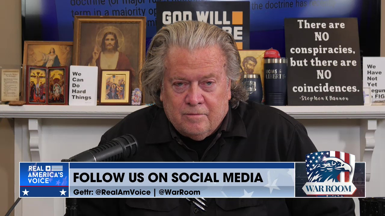 THE WAR ROOM WITH STEPHEN K. BANNON EPISODE 4903 PART 1
