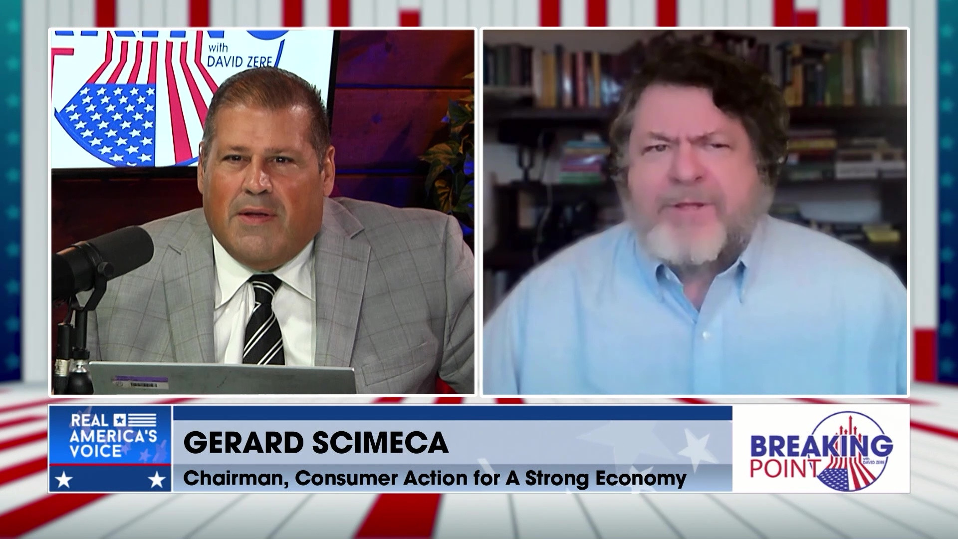 BP 7-18-26 A - David speaks with Gerry Scimeca, Chair of Consumer Action for a Strong Economy