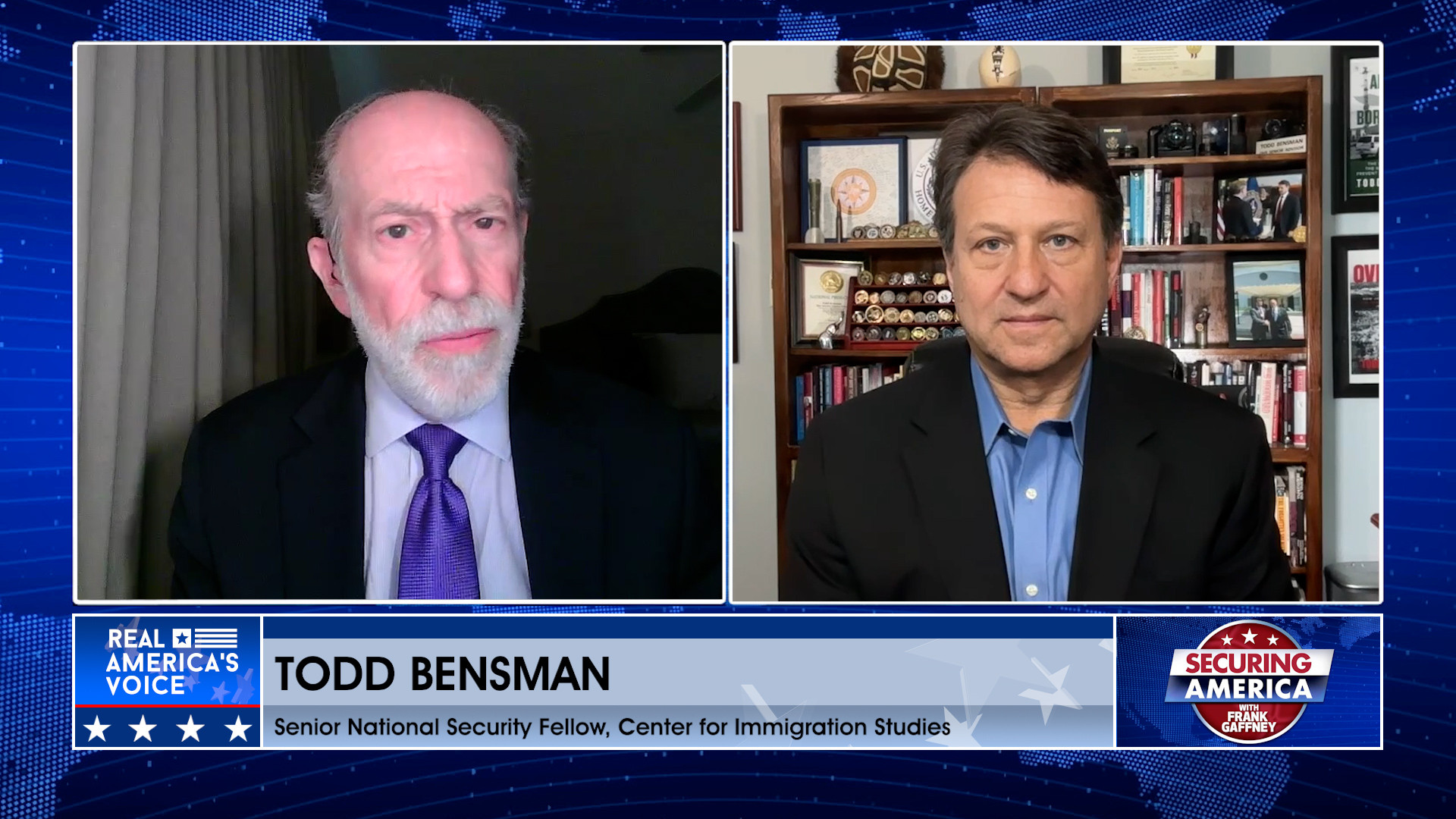 Frank Gaffney is joined by Todd Bensman Pt. 1