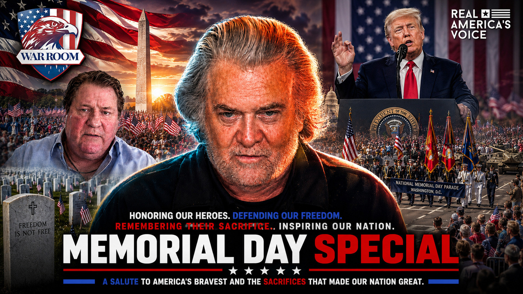 MEMORIAL DAY SPECIAL | THE WAR ROOM WITH STEPHEN K. BANNON