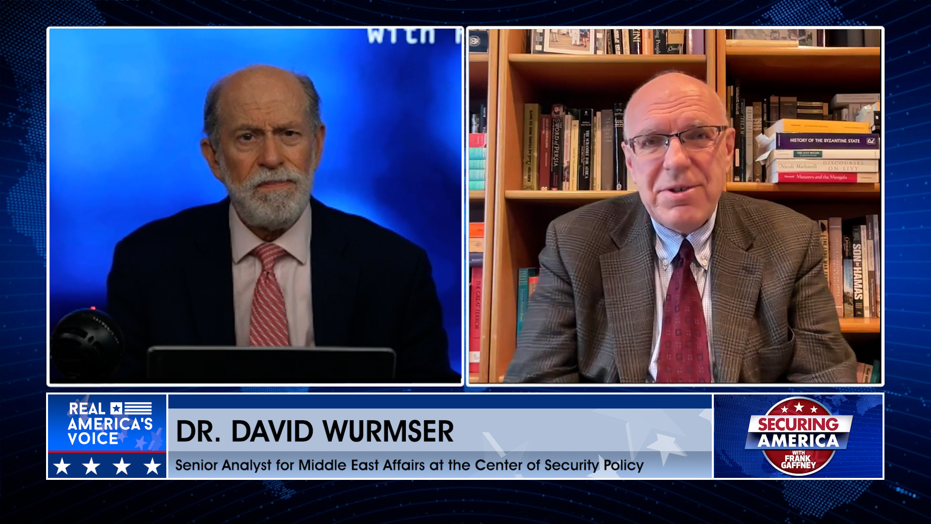 Frank Gaffney is joined by Dr. David Wurmser Pt. 1