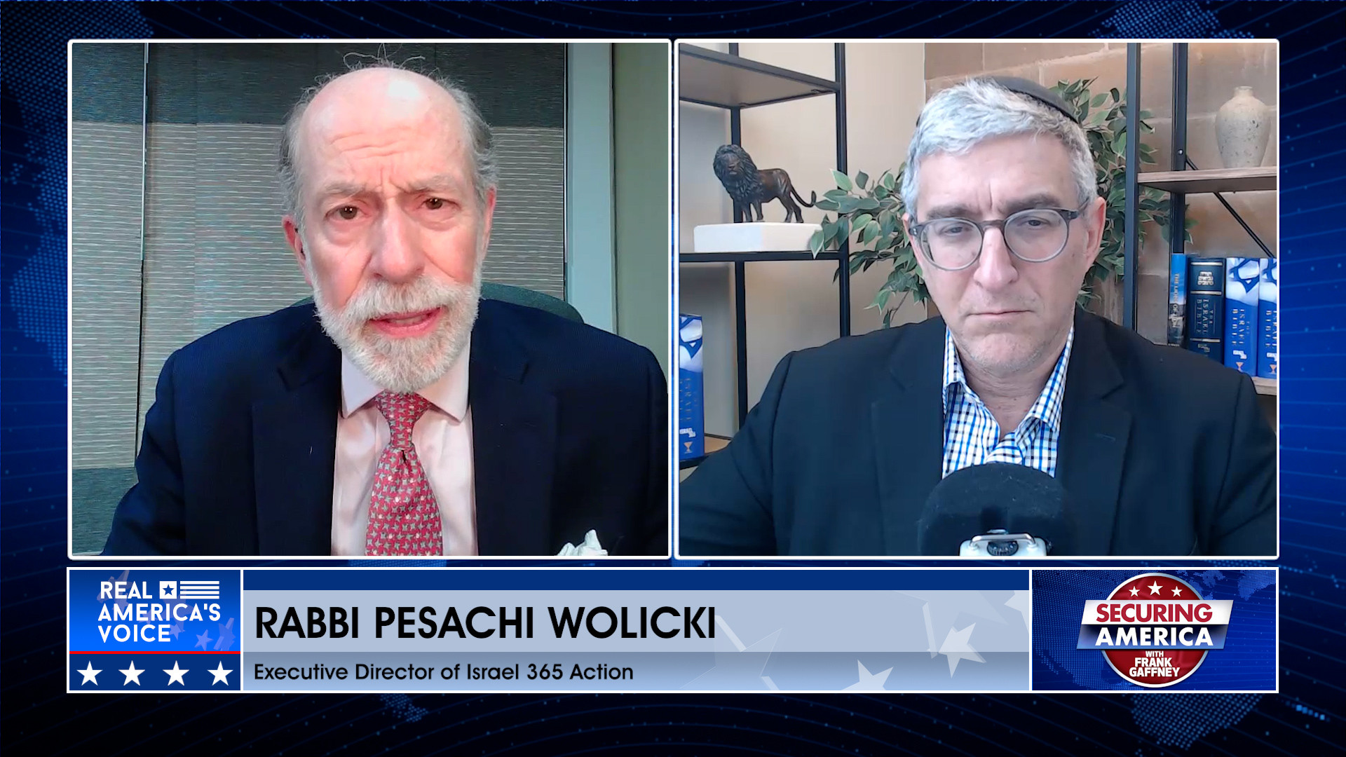 Frank Gaffney is by Rabbi Pesach Wolicki Pt. 1