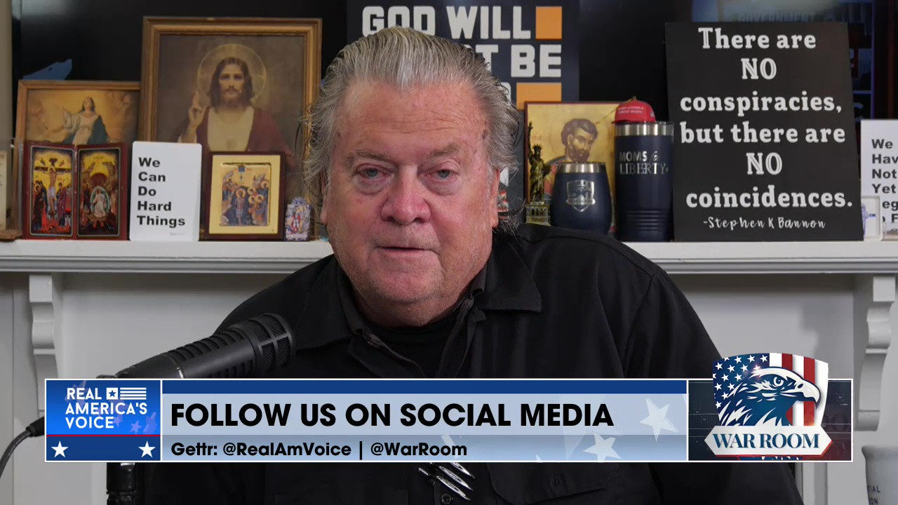 THE WAR ROOM WITH STEPHEN K. BANNON EPISODE 4900 PART 1